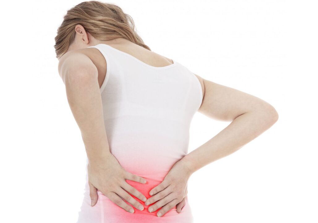 Osteochondroza może wpływać na kręgosłup lędźwiowy